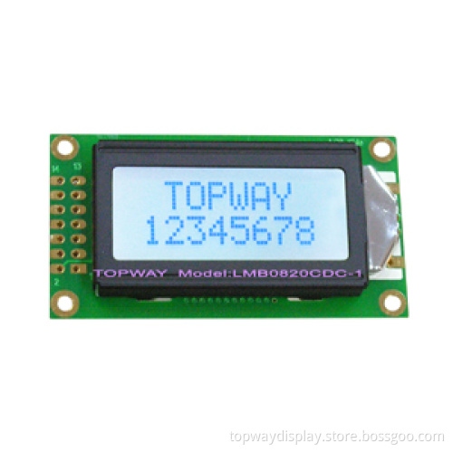 Character 8x2 LCD Module (LMB0820C)